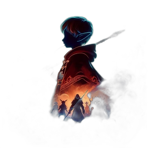 sword, jacket, staff, weapon transparent PNG cut-out