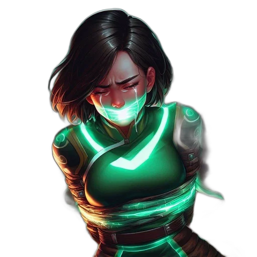 robot, face, cyberpunk, concept art transparent PNG cut-out