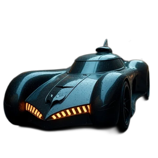 car, weapon, concept art, 3d render transparent PNG cut-out