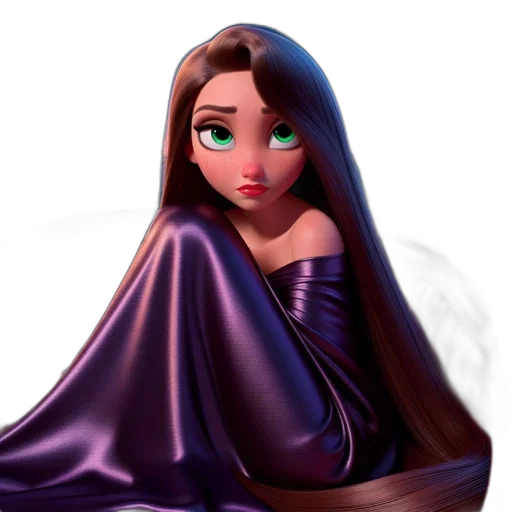 dress, face, jewelry, crown transparent PNG cut-out