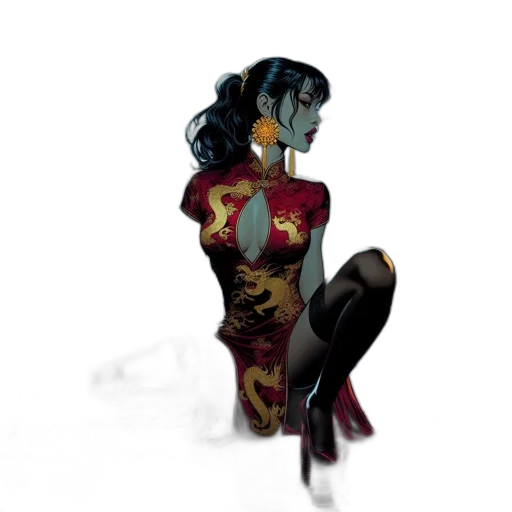 dress, robot, mask, jewelry transparent PNG cut-out