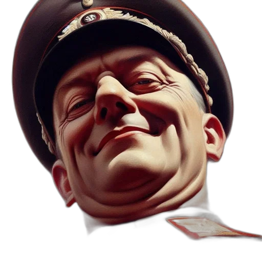face, hat, staff, crown transparent PNG cut-out