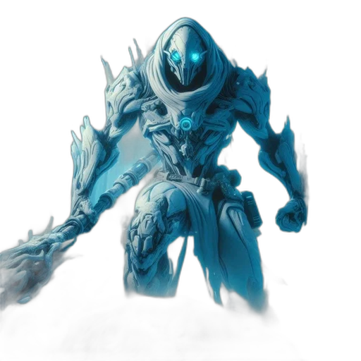 robot, weapon, sword, creature transparent PNG cut-out