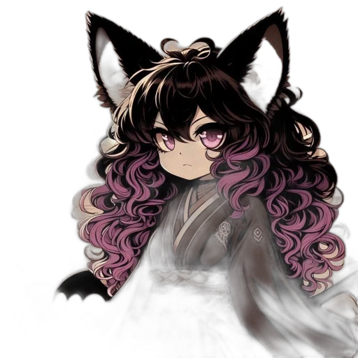 staff, mask, creature, anime transparent PNG cut-out