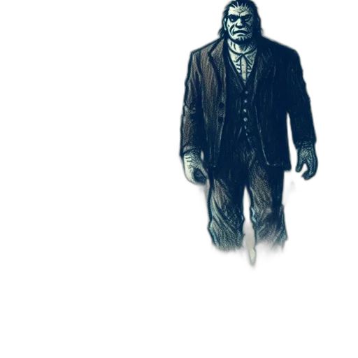 creature, animal, jacket, mask transparent PNG cut-out