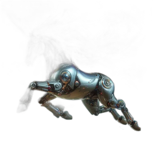 robot, dragon, creature, weapon transparent PNG cut-out
