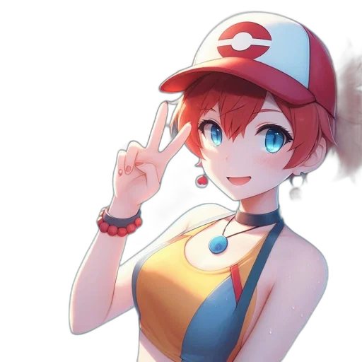 hat, dress, staff, face transparent PNG cut-out