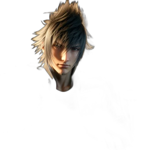 face, hair, mask, creature transparent PNG cut-out