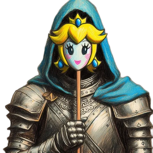 sword, mask, weapon, crown transparent PNG cut-out
