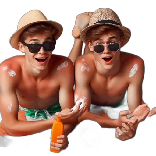 hat, bottle, photorealistic, 3d render transparent PNG cut-out