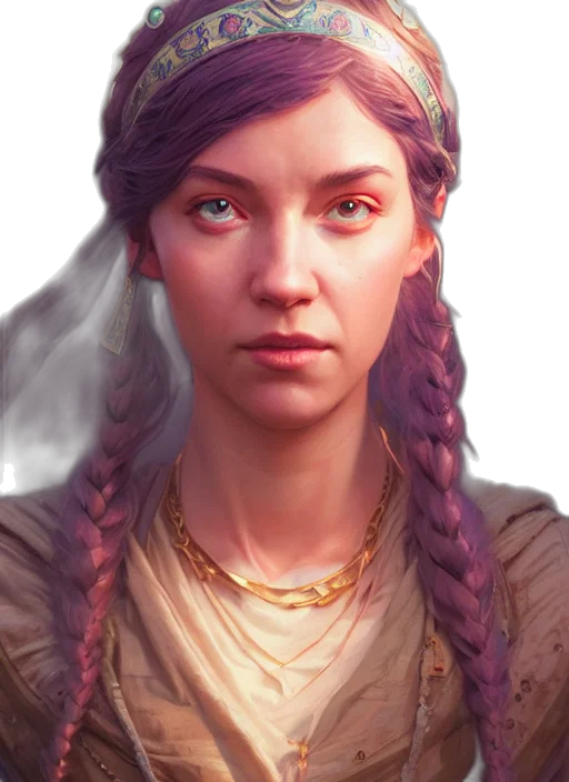 face, dragon, staff, jewelry transparent PNG cut-out