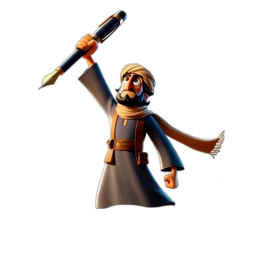 staff, weapon, sword, robot transparent PNG cut-out
