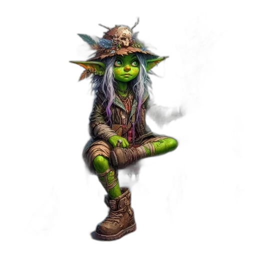 staff, creature, mask, dragon transparent PNG cut-out