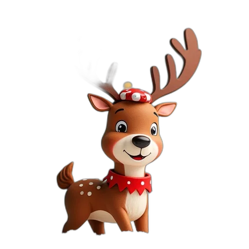 animal, staff, 3d render, concept art transparent PNG cut-out