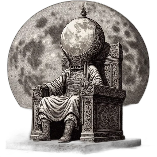 furniture, crown, staff, robot transparent PNG cut-out
