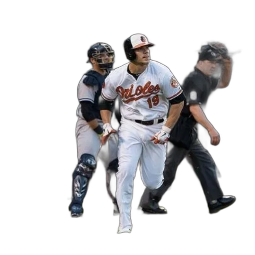 baseball, player, orioles, uniform transparent PNG cut-out
