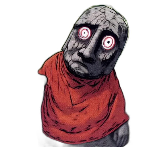 mask, face, creature, robot transparent PNG cut-out