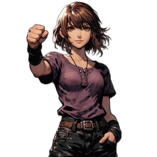 staff, weapon, jacket, face transparent PNG cut-out