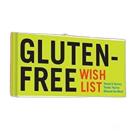 food, gluten-free, wish, list transparent PNG cut-out