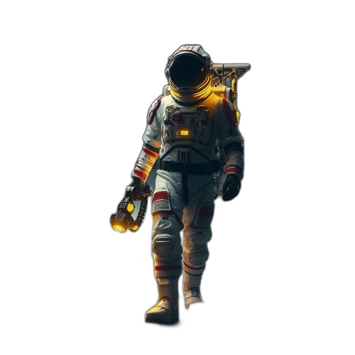 jacket, staff, mask, weapon transparent PNG cut-out