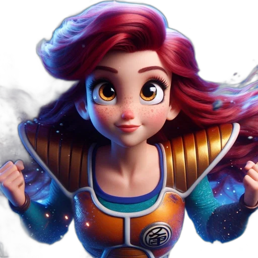 face, fantasy art, concept art, 3d render transparent PNG cut-out
