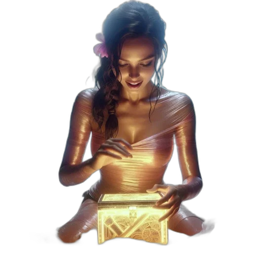 jewelry, dress, crown, concept art transparent PNG cut-out