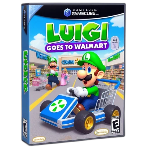 concept art, luigi, featured, cover transparent PNG cut-out