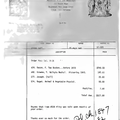 receipt, antiquarian, books, manuscripts transparent PNG cut-out