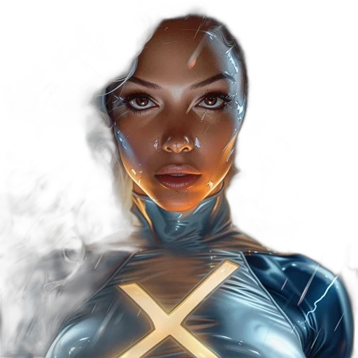 face, robot, comic book art, concept art transparent PNG cut-out
