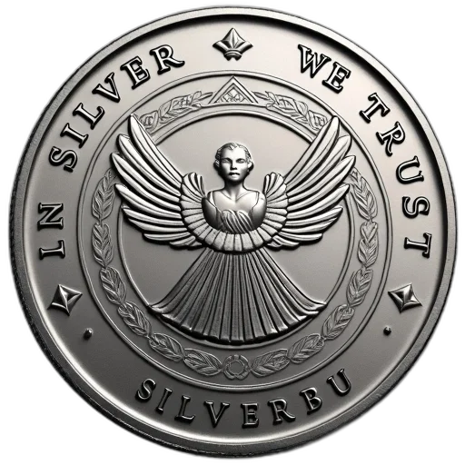 jewelry, silver, coin, detailed transparent PNG cut-out
