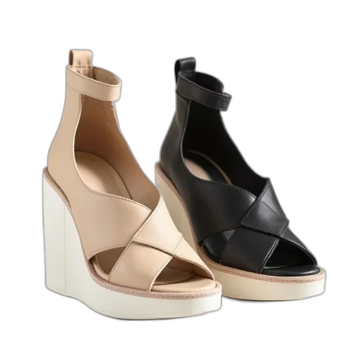 shoes, women, avalone, beige transparent PNG cut-out