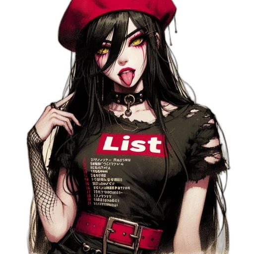 staff, hat, dress, concept art transparent PNG cut-out