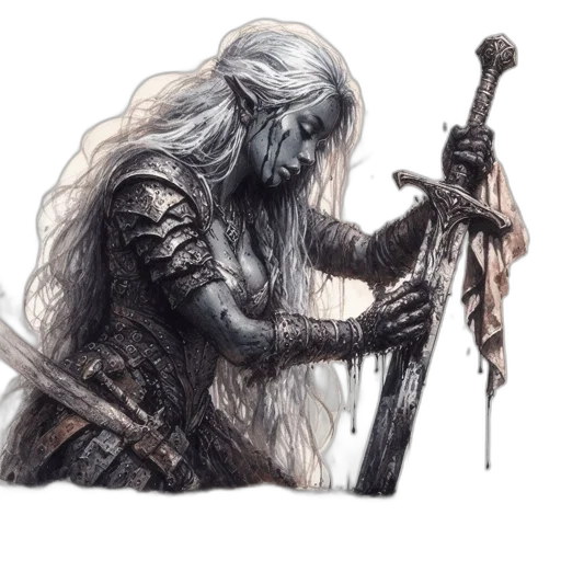 sword, staff, weapon, dragon transparent PNG cut-out