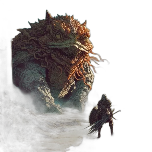 dragon, creature, concept art, fantasy art transparent PNG cut-out