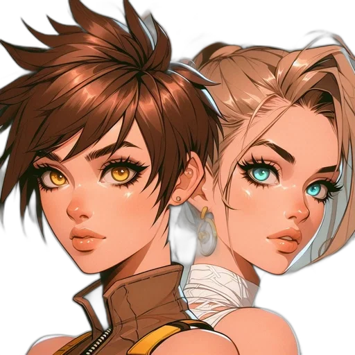 concept art, fantasy art, anime, comic book art transparent PNG cut-out