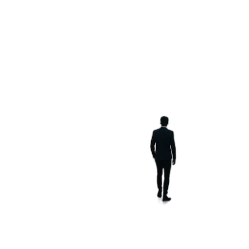 robot, jacket, staff, creature transparent PNG cut-out