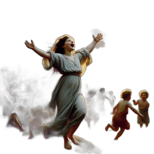 concept art, photorealistic, oil painting, fantasy art transparent PNG cut-out