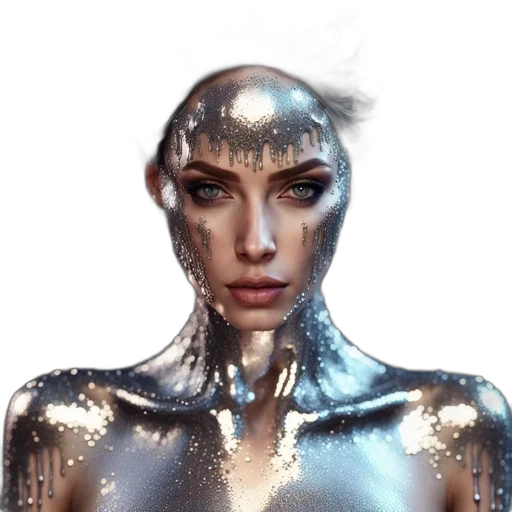 robot, face, jewelry, mask transparent PNG cut-out