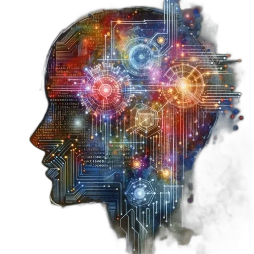 robot, face, cyberpunk, concept art transparent PNG cut-out