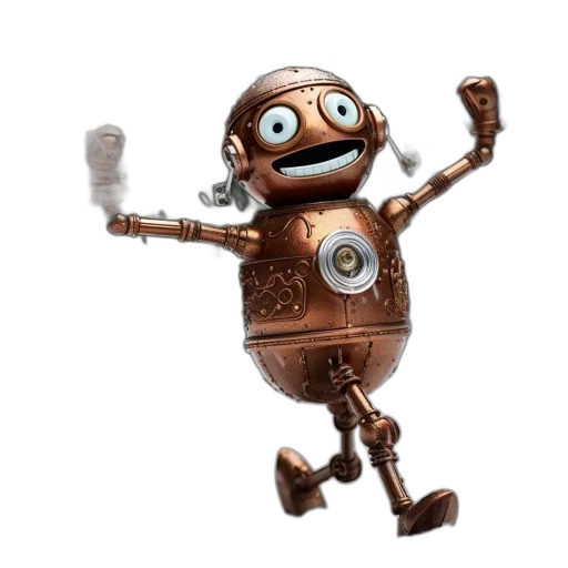 robot, staff, animal, creature transparent PNG cut-out