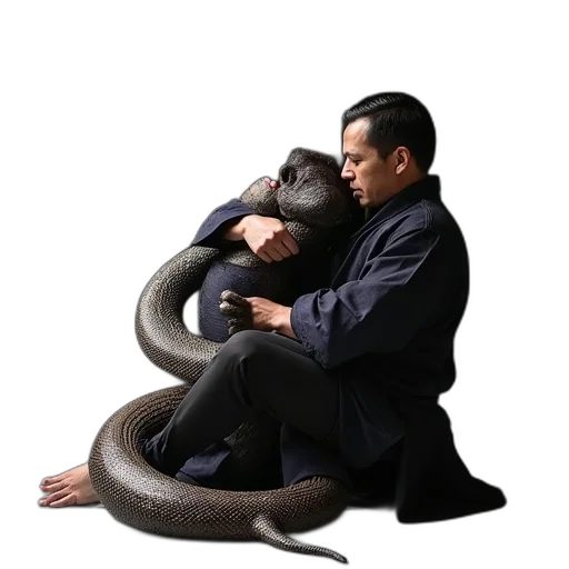 animal, creature, mask, jacket transparent PNG cut-out