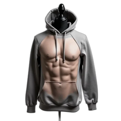 jacket, 3d render, photorealistic, cyberpunk transparent PNG cut-out