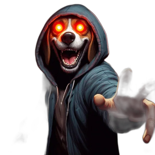 mask, jacket, creature, face transparent PNG cut-out