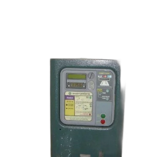 staff, green, parking, meter transparent PNG cut-out