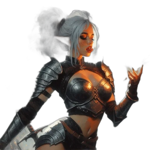 staff, weapon, sword, fantasy art transparent PNG cut-out