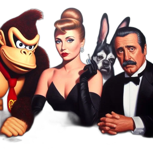comic book art, cartoon, concept art, photorealistic transparent PNG cut-out