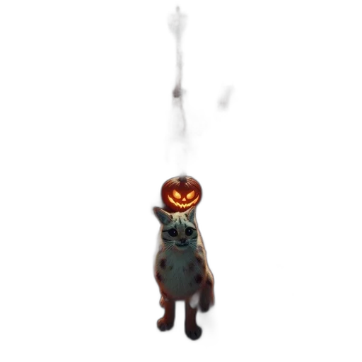 staff, creature, mask, hat transparent PNG cut-out