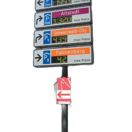 staff, sign, german, shows transparent PNG cut-out