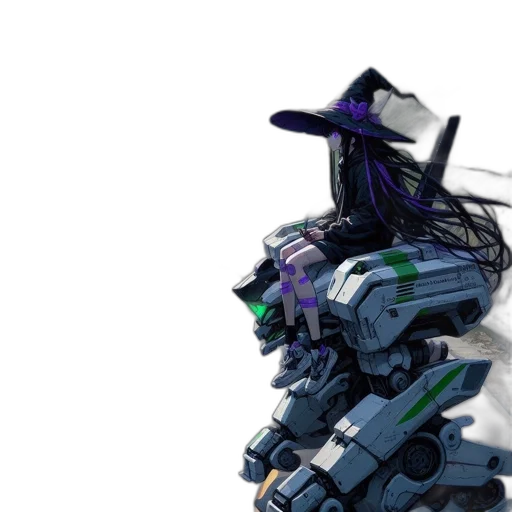 robot, weapon, mask, sword transparent PNG cut-out