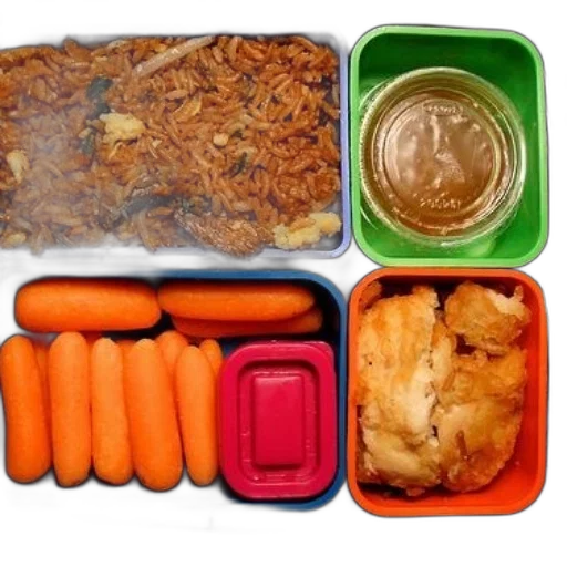 food, colorful, bento, box transparent PNG cut-out